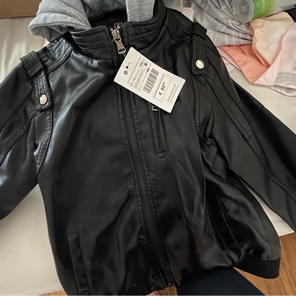 NWT Youth Leather Jacket